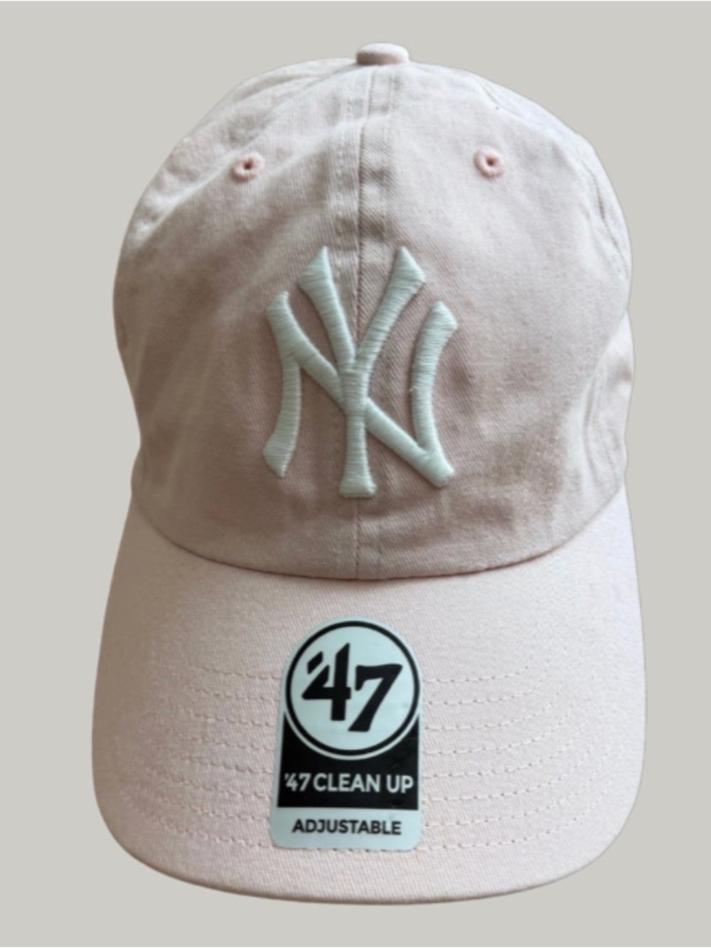 EUC New York Yankees MLB '47 Brand Clean Up Adjustable Strapback Baseball Hat